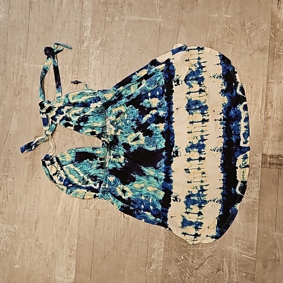 💕VERONICA M💕 Halter Top ~ Tie Dye Print Medium - Picture 2 of 6